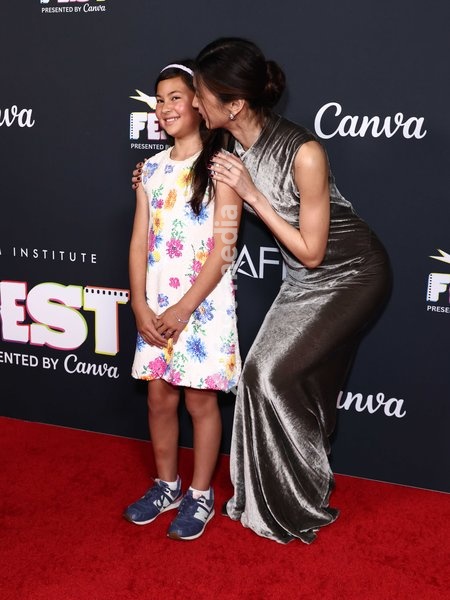 Mason Reeves and Gemma Chan at the 2026 AFI (American Film Institute) Fest Presented By Canva - Special Screening Of Sumerian Pictures' 'Josephine' held at TCL Chinese 6 Theatres at Ovation Hollywood on October 24, 2026 in Hollywood, Los Angeles, California, United States