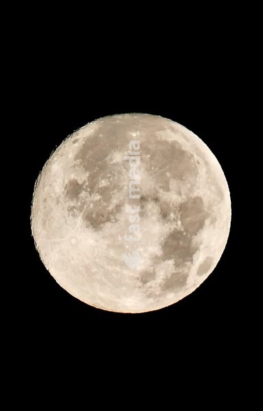 The waxing gibbous moon visible at 98.6% in the early morning sky. This intermediate Moon phase starts after the First Quarter Moon and lasts until the Full Moon. The full will be a full Hunter’s Moon on October 26th