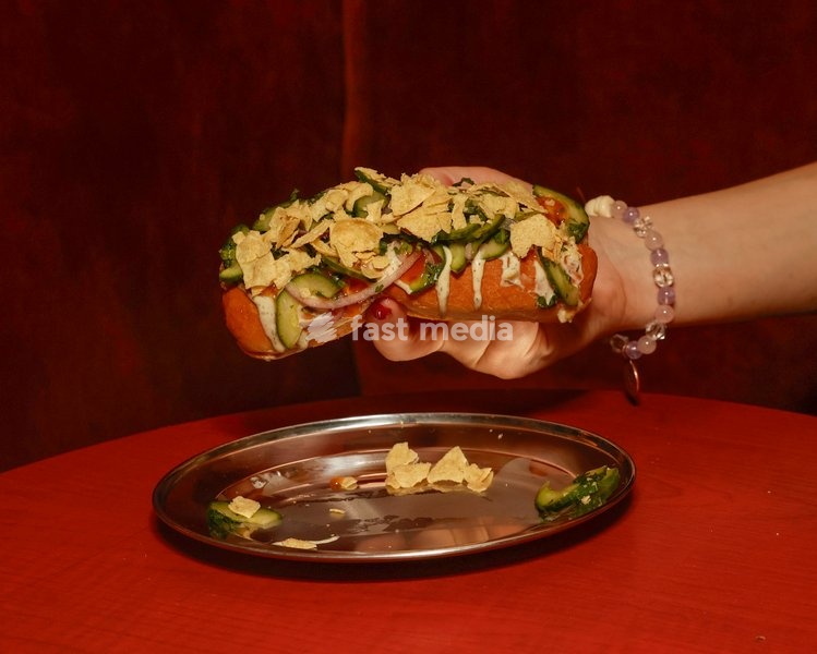 Currywurst Hot Dog at Altar in Leytonstone, London