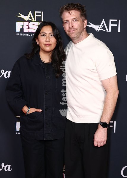 HOLLYWOOD, LOS ANGELES, CALIFORNIA, USA - OCTOBER 24: Beth De Araujo and Miles Ross arrive at the 2026 AFI (American Film Institute) Fest Presented By Canva - Special Screening Of Sumerian Pictures' 'Josephine' held at TCL Chinese 6 Theatres at Ovation Hollywood on October 24, 2026 in Hollywood,…