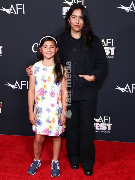 HOLLYWOOD, LOS ANGELES, CALIFORNIA, USA - OCTOBER 24: Mason Reeves and Beth de Araujo arrive at the 2026 AFI (American Film Institute) Fest Presented By Canva - Special Screening Of Sumerian Pictures' 'Josephine' held at TCL Chinese 6 Theatres at Ovation Hollywood on October 24, 2026 in Hollywood,…