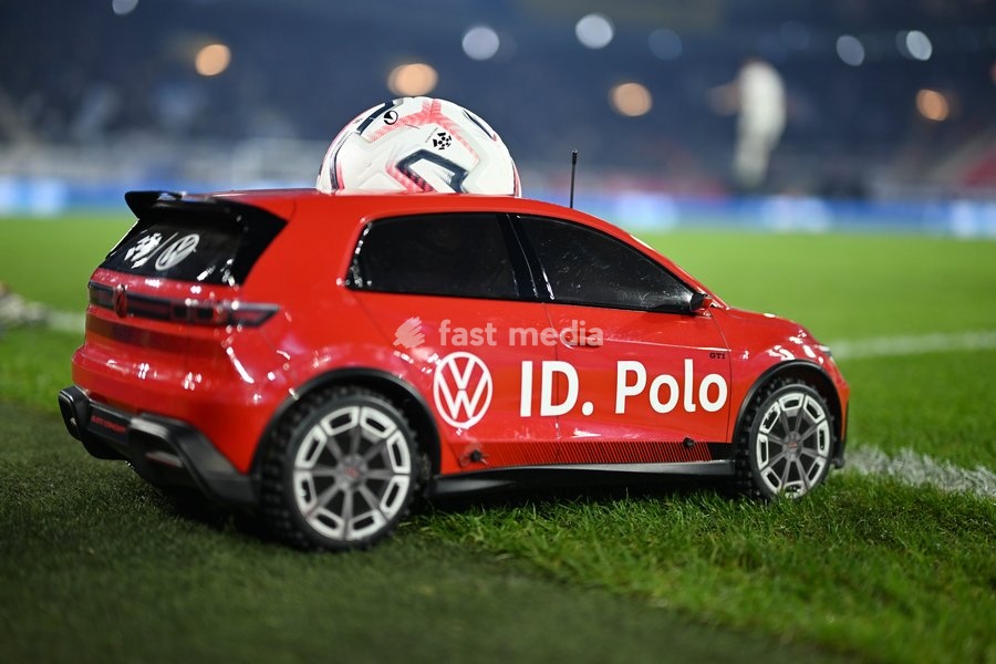 The ball is pictured before a soccer match between KAA Gent and RSC Anderlecht, Sunday 25 October 2026 in Gent, on day 9 of the 2026-2027 'Jupiler Pro League' first division of the Belgian championship, in Gent