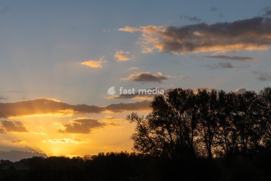ILLUSTRATION SETTING SUN BELGIUM