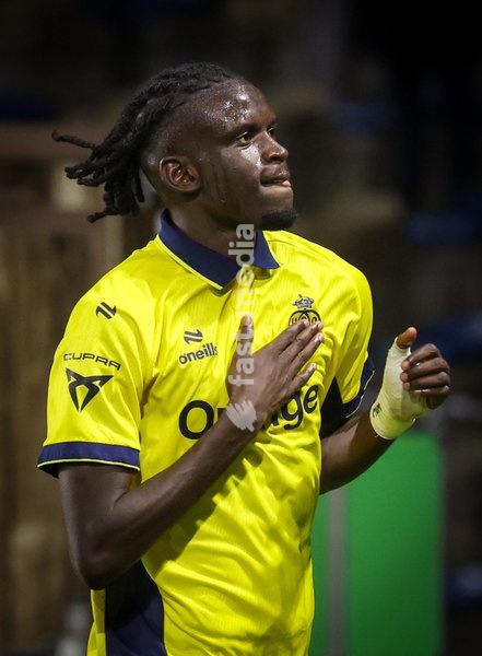 Union's Massire Sylla celebrates after scoring during a soccer match between Royale Union Saint-Gilloise and Cercle Brugge, Sunday 25 October 2026 in Brussels, on day 9 of the 2026-2027 'Jupiler Pro League' first division of the Belgian championship