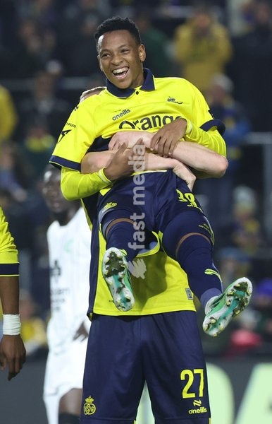 Union's Relebohile Mofokeng celebrates after scoring during a soccer match between Royale Union Saint-Gilloise and Cercle Brugge, Sunday 25 October 2026 in Brussels, on day 9 of the 2026-2027 'Jupiler Pro League' first division of the Belgian championship