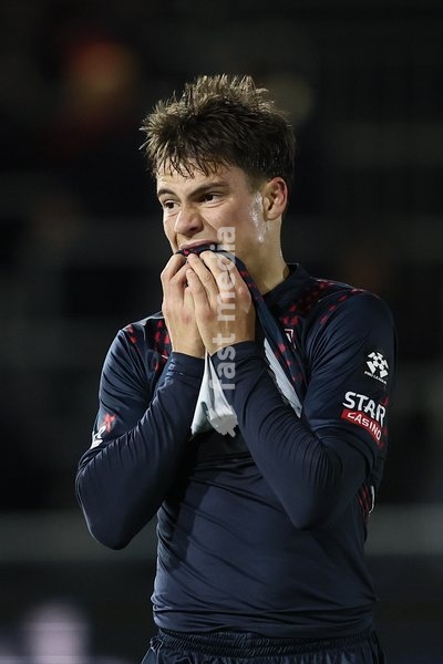 Liege's Stephen Reynaerts looks dejected after losing a soccer match between RFC Liège and Patro Eisden Maasmechelen, on Sunday 25 October 2026 in Liege, on day 8 of the 2026-2027 'Challenger Pro League' second division of the Belgian championship
