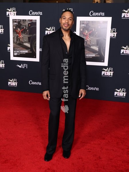 Ray Fisher at the 2026 AFI (American Film Institute) Fest Presented By Canva - Closing Night Premiere Screening Of Apple Original Films' 'Being Heumann' held at TCL Chinese Theatre IMAX at Ovation Hollywood on October 25, 2026 in Hollywood, Los Angeles, California, United States
