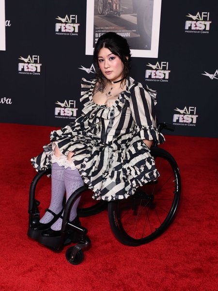 Rein Barcel at the 2026 AFI (American Film Institute) Fest Presented By Canva - Closing Night Premiere Screening Of Apple Original Films' 'Being Heumann' held at TCL Chinese Theatre IMAX at Ovation Hollywood on October 25, 2026 in Hollywood, Los Angeles, California, United States