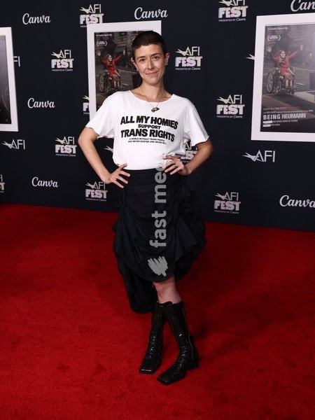 Siena Rafter at the 2026 AFI (American Film Institute) Fest Presented By Canva - Closing Night Premiere Screening Of Apple Original Films' 'Being Heumann' held at TCL Chinese Theatre IMAX at Ovation Hollywood on October 25, 2026 in Hollywood, Los Angeles, California, United States