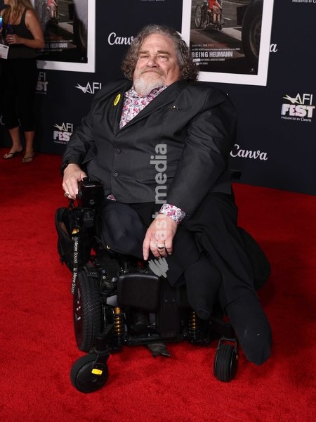 James Lebrecht at the 2026 AFI (American Film Institute) Fest Presented By Canva - Closing Night Premiere Screening Of Apple Original Films' 'Being Heumann' held at TCL Chinese Theatre IMAX at Ovation Hollywood on October 25, 2026 in Hollywood, Los Angeles, California, United States