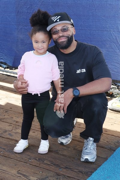 25 October 2025 - Santa Monica, California - Kenneth Taylor, Nazare Taylor. Attend 26th Annual Party on the Pier Benefiting UCLA Mattel Children's Hospital at Santa Monica Pier held at Pacific Park - Santa Monica Pier, in Santa Monica