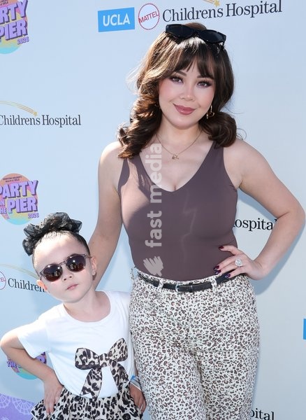 25 October 2025 - Santa Monica, California - Amelia Perez de Tagle, Anna Maria Perez de Tagle-Kline. Attend 26th Annual Party on the Pier Benefiting UCLA Mattel Children's Hospital at Santa Monica Pier held at Pacific Park - Santa Monica Pier, in Santa Monica