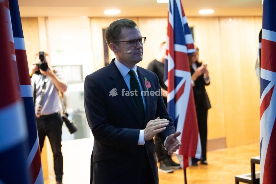 Robert Jenrick - Reform UK Chancellor at Reform UK's Economic Rescue Plan Press Conference at The Lindley Hall, London, England, UK on Monday 26 October, 2026