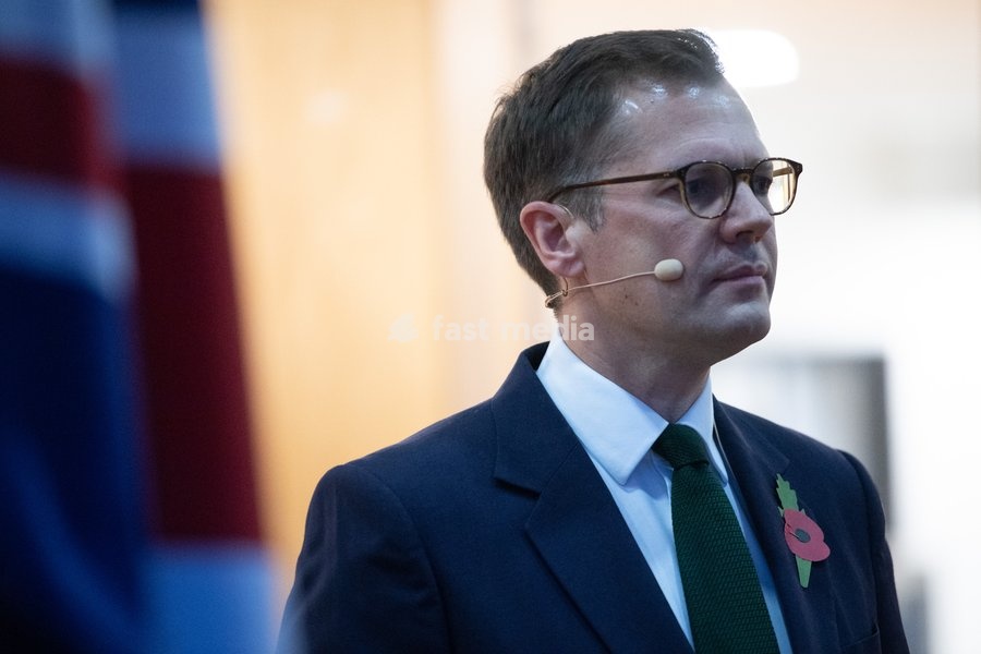 Robert Jenrick - Reform UK Chancellor at Reform UK's Economic Rescue Plan Press Conference at The Lindley Hall, London, England, UK on Monday 26 October, 2026