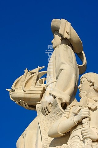 Monument to the Discoveries, Padrao dos Descobrimentos, Belem, Lisbon, Portugal, Europe