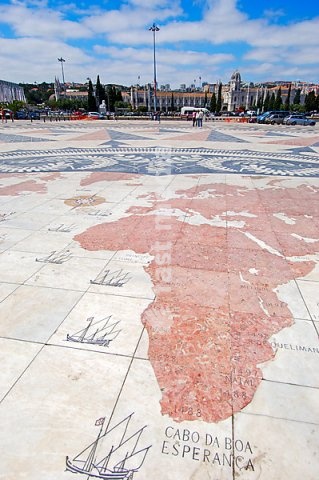 Padrao dos Descobrimentos, Monument to the Discoveries, Belem, Lisbon, Portugal, Europe