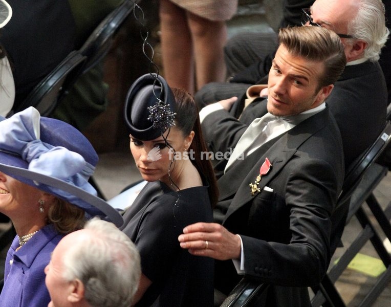 FILE - Future is unclear for David Beckham. One day after he announced he was leaving the Galaxy, David Beckham said he wasn't necessarily leaving soccer, leaving open the possibility he could be playing somewhere else next year. THE ROYAL WEDDING OF PRINCE WILLIAM TO CATHERINE MIDDLETON INSIDE…
