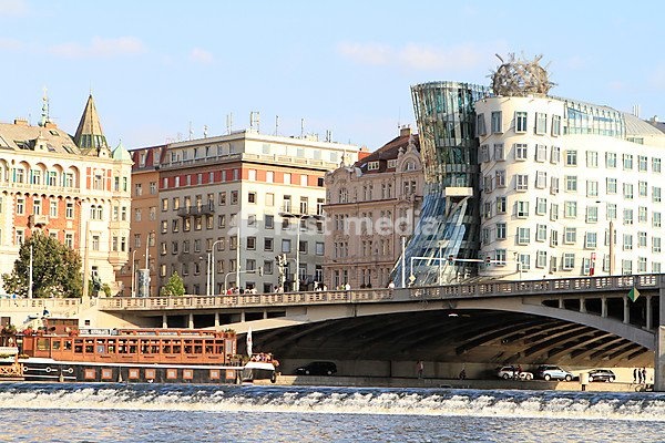 The Dancing House, Prague, Czech Republic, Europe