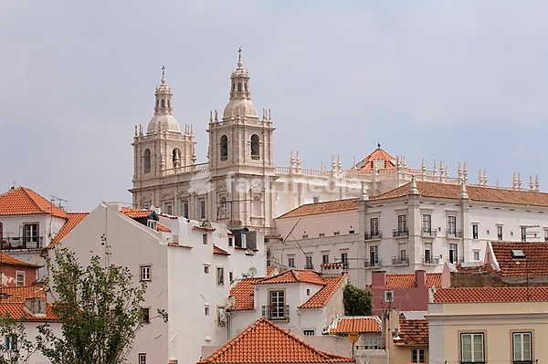 Sao Vicente da Fora Church, Alfama district, Lisbon, Portugal, Europe