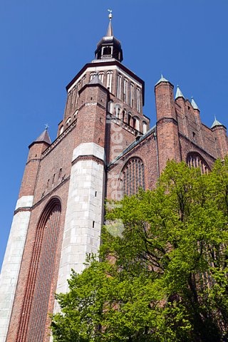 Marienkirche, St. Mary\'s church, Stralsund, Mecklenburg-Vorpommern, Germany, Europe