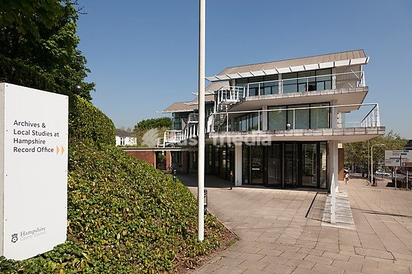 County Council Archives building, Winchester, Hampshire, England, United Kingdom, Europe