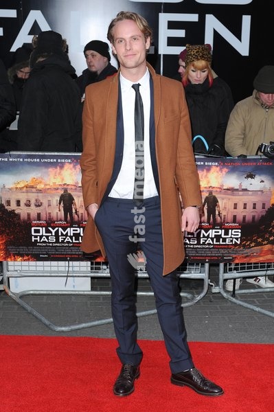 Jack Fox attending the UK premiere of Olympus Has Fallen, BFI Imax, London. 3rd April 2013