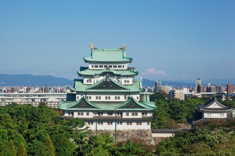 Japan, Honshu, Aichi, Nagoya, Nagoya Castle