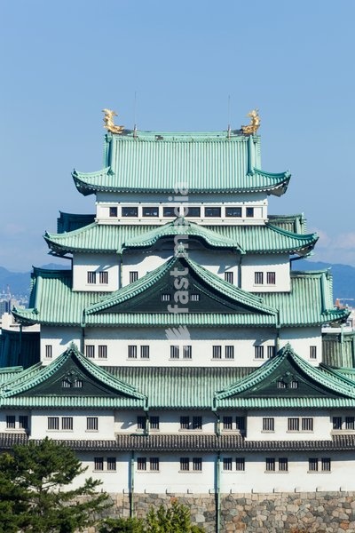 Japan, Honshu, Aichi, Nagoya, Nagoya Castle