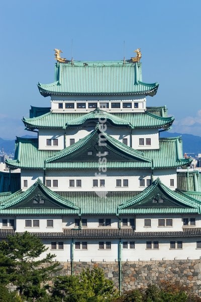 Japan, Honshu, Aichi, Nagoya, Nagoya Castle