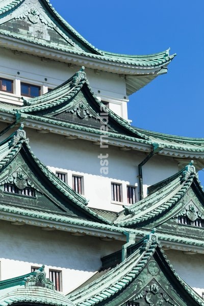 Japan, Honshu, Aichi, Nagoya, Nagoya Castle