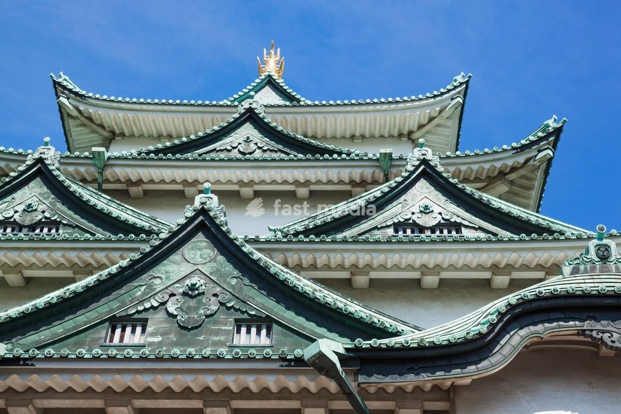 Japan, Honshu, Aichi, Nagoya, Nagoya Castle
