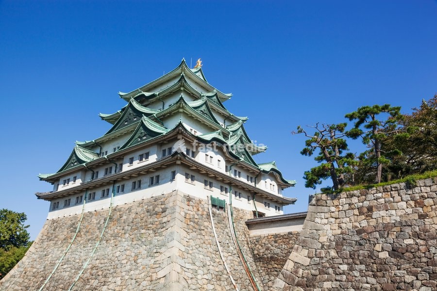 Japan, Honshu, Aichi, Nagoya, Nagoya Castle