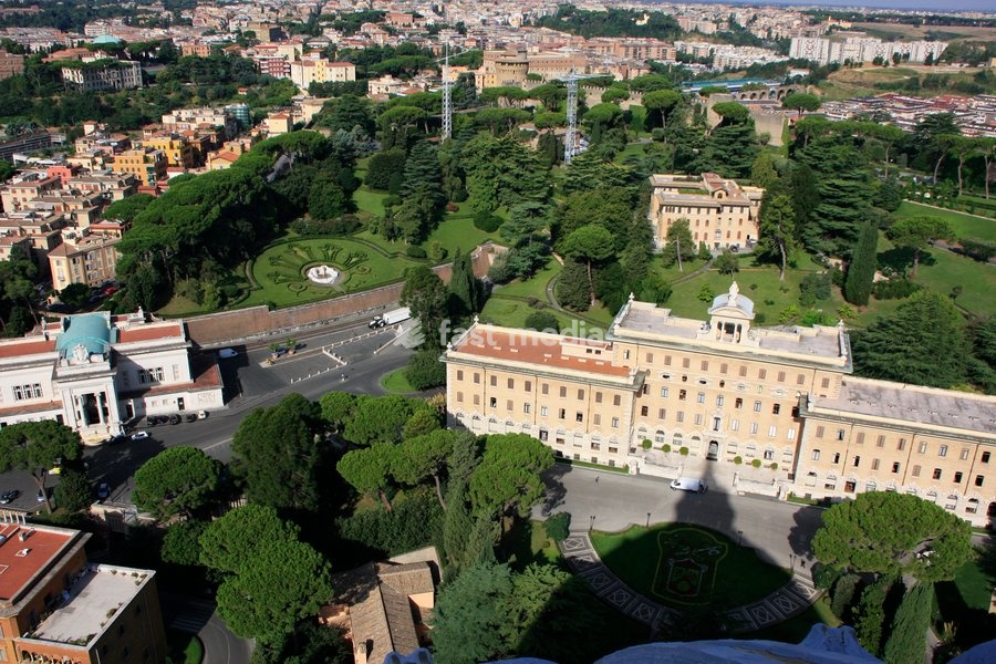 Vatican gardens, Rome, Italy