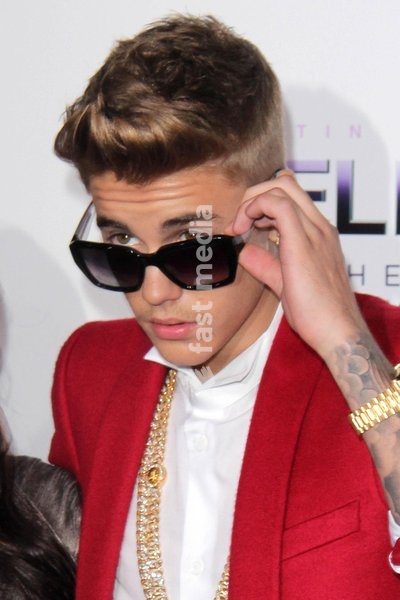 Justin Bieber at "Justin Bieber's Believe" Premiere on December 18 2013 in Los Angeles, California