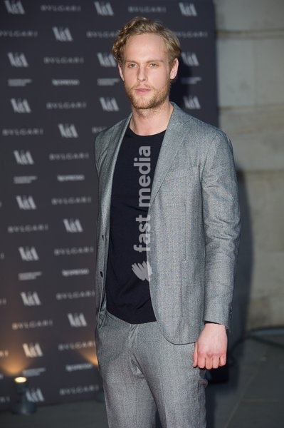 Actor Jack Fox attends 'The Glamour of Italian Fashion 1945-2014' VIP private view at the Victoria & Albert Museum, London, England, UK on 2nd April, 2014