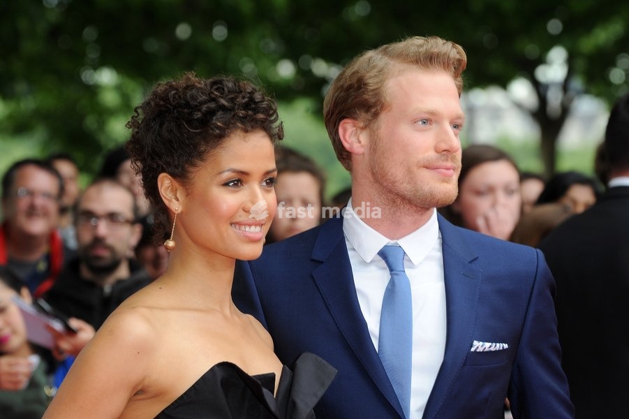 Gugu Mbatha-Raw and Sam Reid attend the UK premiere of Belle, BFI Southbank, London. 5th June 2014