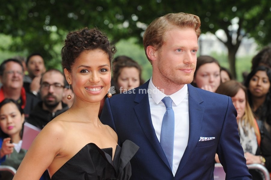 Gugu Mbatha-Raw and Sam Reid attend the UK premiere of Belle, BFI Southbank, London. 5th June 2014