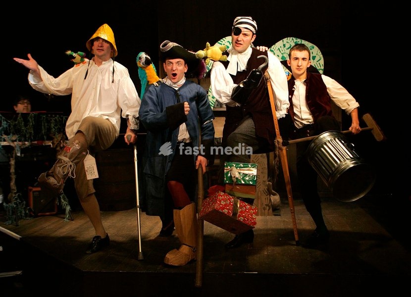 This remarkable new version of TREASURE ISLAND takes Robert Louis Stephenson?s world of pirates, treachery and adventure, and re-invents it as a surreally comic piece of physical theatre. Chris Pickles? adaptation includes all the favourites; the treacherous Long John Silver (and his parrot), our…