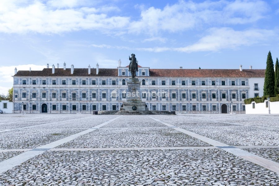 The Ducal Palace of the Dukes of Braganca (Braganza), whose scions included Catherine, Queen of England, Vila Vicosa, Alentejo, Portugal, Europe