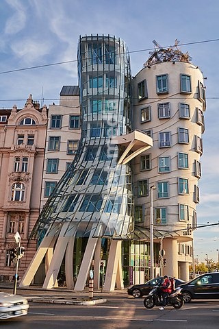 Dancing house, Prague, Czech Republic