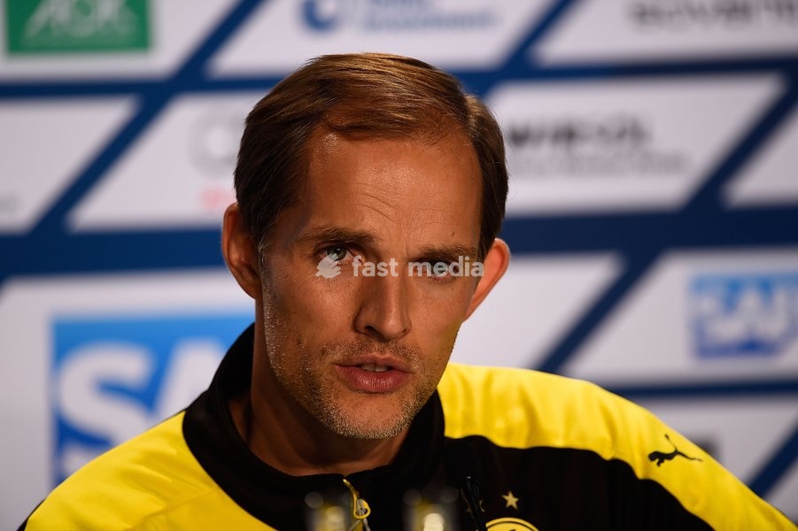 Pressekonferenz: Trainer Thomas Tuchel (Dortmund) 1. Liga 2015/2016, 06. Spieltag Hinrunde, TSG 1899 Hoffenheim vs. Borussia Dortmund