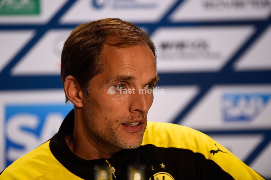 Pressekonferenz: Trainer Thomas Tuchel (Dortmund) 1. Liga 2015/2016, 06. Spieltag Hinrunde, TSG 1899 Hoffenheim vs. Borussia Dortmund