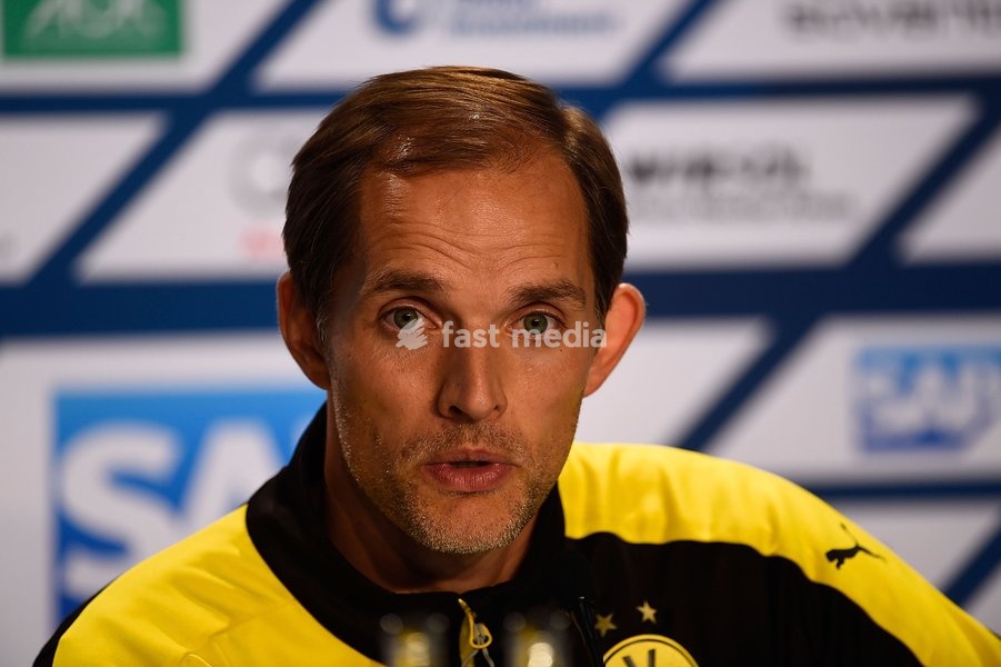 Pressekonferenz: Trainer Thomas Tuchel (Dortmund) 1. Liga 2015/2016, 06. Spieltag Hinrunde, TSG 1899 Hoffenheim vs. Borussia Dortmund