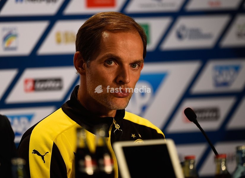 Pressekonferenz: Trainer Thomas Tuchel (Dortmund) 1. Liga 2015/2016, 06. Spieltag Hinrunde, TSG 1899 Hoffenheim vs. Borussia Dortmund