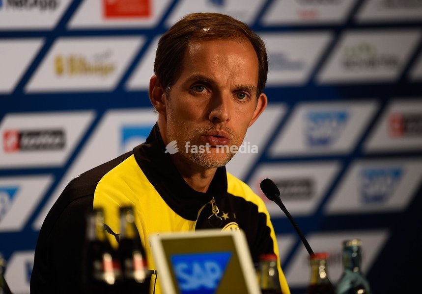 Pressekonferenz: Trainer Thomas Tuchel (Dortmund) 1. Liga 2015/2016, 06. Spieltag Hinrunde, TSG 1899 Hoffenheim vs. Borussia Dortmund