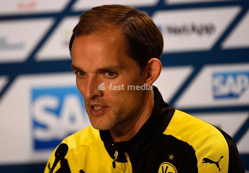 Pressekonferenz: Trainer Thomas Tuchel (Dortmund) 1. Liga 2015/2016, 06. Spieltag Hinrunde, TSG 1899 Hoffenheim vs. Borussia Dortmund