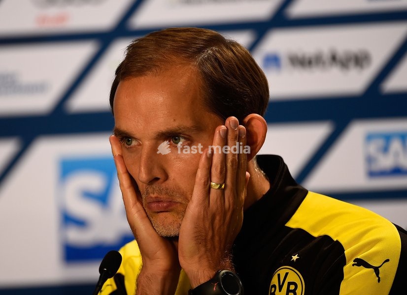 Pressekonferenz: Trainer Thomas Tuchel (Dortmund) 1. Liga 2015/2016, 06. Spieltag Hinrunde, TSG 1899 Hoffenheim vs. Borussia Dortmund