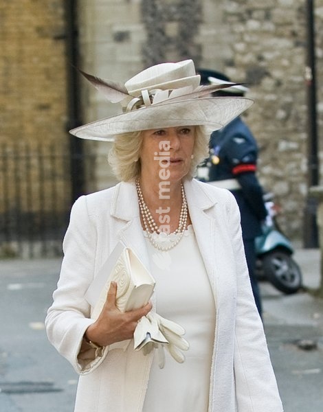 London Sep 21st Westminster Abbey The Prince of Wales, Patron, Battle of Britain Fighter Association, accompanied by The Duchess of Cornwall, attends the Battle of Britain Service of Thanksgiving and Rededication, Westminster Abbey