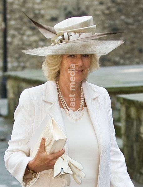 London Sep 21st Westminster Abbey The Prince of Wales, Patron, Battle of Britain Fighter Association, accompanied by The Duchess of Cornwall, attends the Battle of Britain Service of Thanksgiving and Rededication, Westminster Abbey
