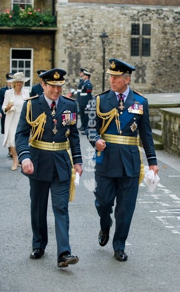 London Sep 21st Westminster Abbey The Prince of Wales, Patron, Battle of Britain Fighter Association, accompanied by The Duchess of Cornwall, attends the Battle of Britain Service of Thanksgiving and Rededication, Westminster Abbey